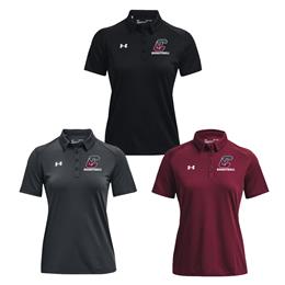 Chichester Basketball 2023 E Under Armour Women's UA Tech™ Team Polo 1370431CB23