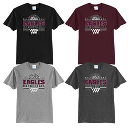 Chichester Basketball 2023 S Port & Company® Short Sleeve Essential Tee PC61CB23