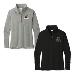 Chichester Basketball 2023 E Sport-Tek ® Ladies Sport-Wick ® Flex Fleece 1/4-Zip LST561CB23