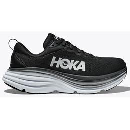 Hoka One One Bondi 8 Men's Wide 4E Black, White 1127955 BWHT