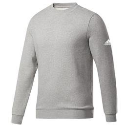 Adidas Men's Fleece Crew Light Grey HR8481