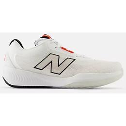 New Balance FuelCell 996v6 Men's Pickle Ball/Tennis White, Black with Team Red MCH996W6