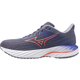 Mizuno Wave Inspire 21 Women's Wide D Running Blue Granite-Striking Coral 411493.5N19