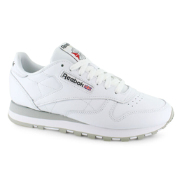 Reebok Classic Leather White, Grey Men's Classic 100008789