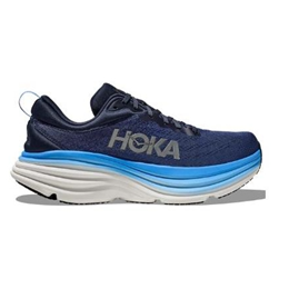 Hoka One One Bondi 8 Men's Wide EE Goblin Blue, Mountain Spring 1127953 GBMS