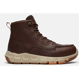 Men's Timberland PRO Tempe Moc Toe 6" Waterproof Alloy Toe Boot Rust TB0A5TMEE61