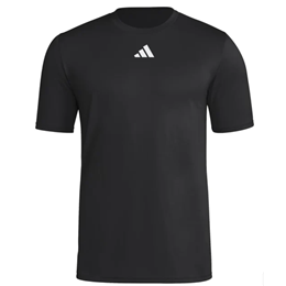 Adidas Men's Short Sleeve Pregame Black T-Shirt JX4452