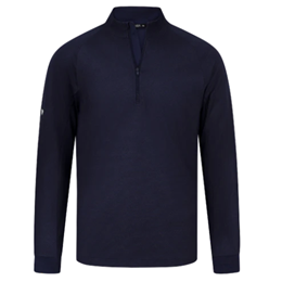 Levelwear Men's Navy Calibre Quarter Zip Pullover JL56L