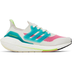 Adidas Ultraboost 21 Women Running White Tint Rose Tone S23845