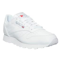 Reebok Classic Leather White, White, Pure Grey Men's Classic 100008492