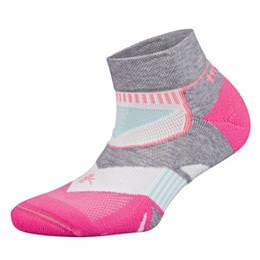 Balega Womens Enduro V-Tech Low Cut Mid-Grey, Watermelon 7453-8200