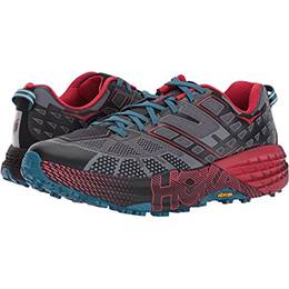 Hoka One One Speedgoat 2 Men's Trail Black, True Red 1016795 BTRRD