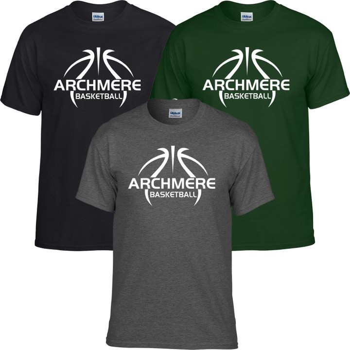 Archmere Basketball Gildan Tee T-Shirt